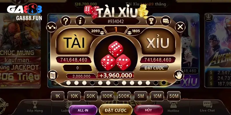 Bí quyết làm chủ cách chơi tài xỉu online GA888