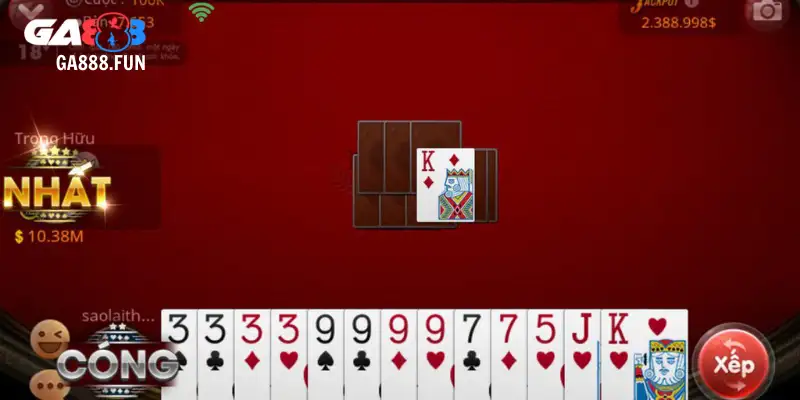 Biến thể hấp dẫn trong cách chơi mậu binh online GA888