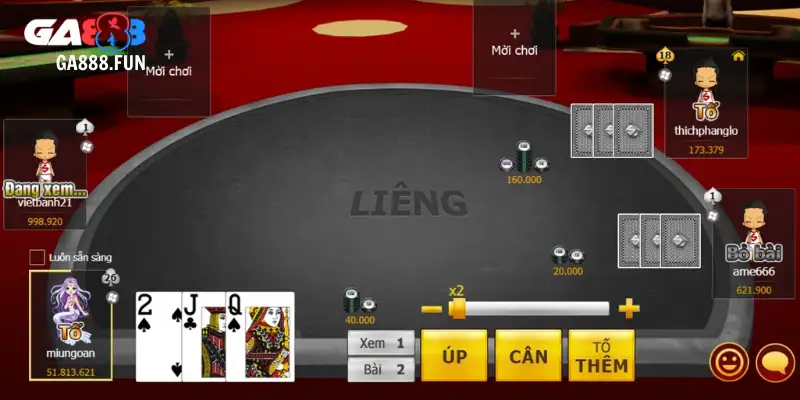 Khám phá cách chơi liêng online GA888