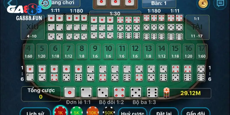 Trải nghiệm cách chơi xóc đĩa online GA888 trên iOS