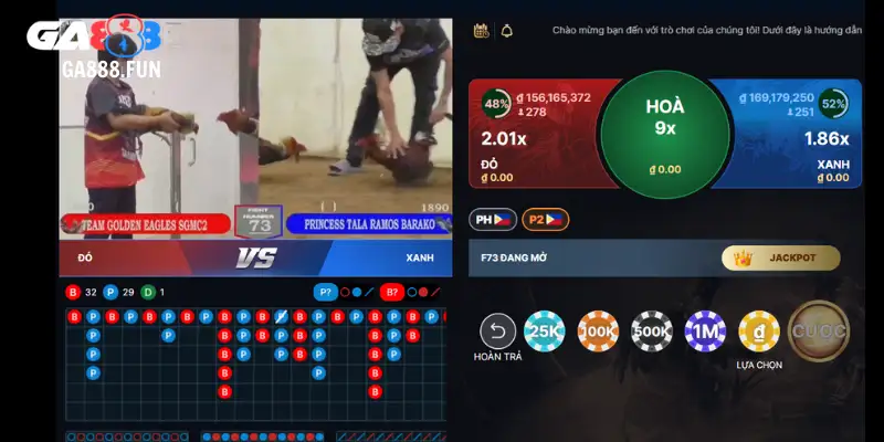 Đá gà cựa sắt kịch tính